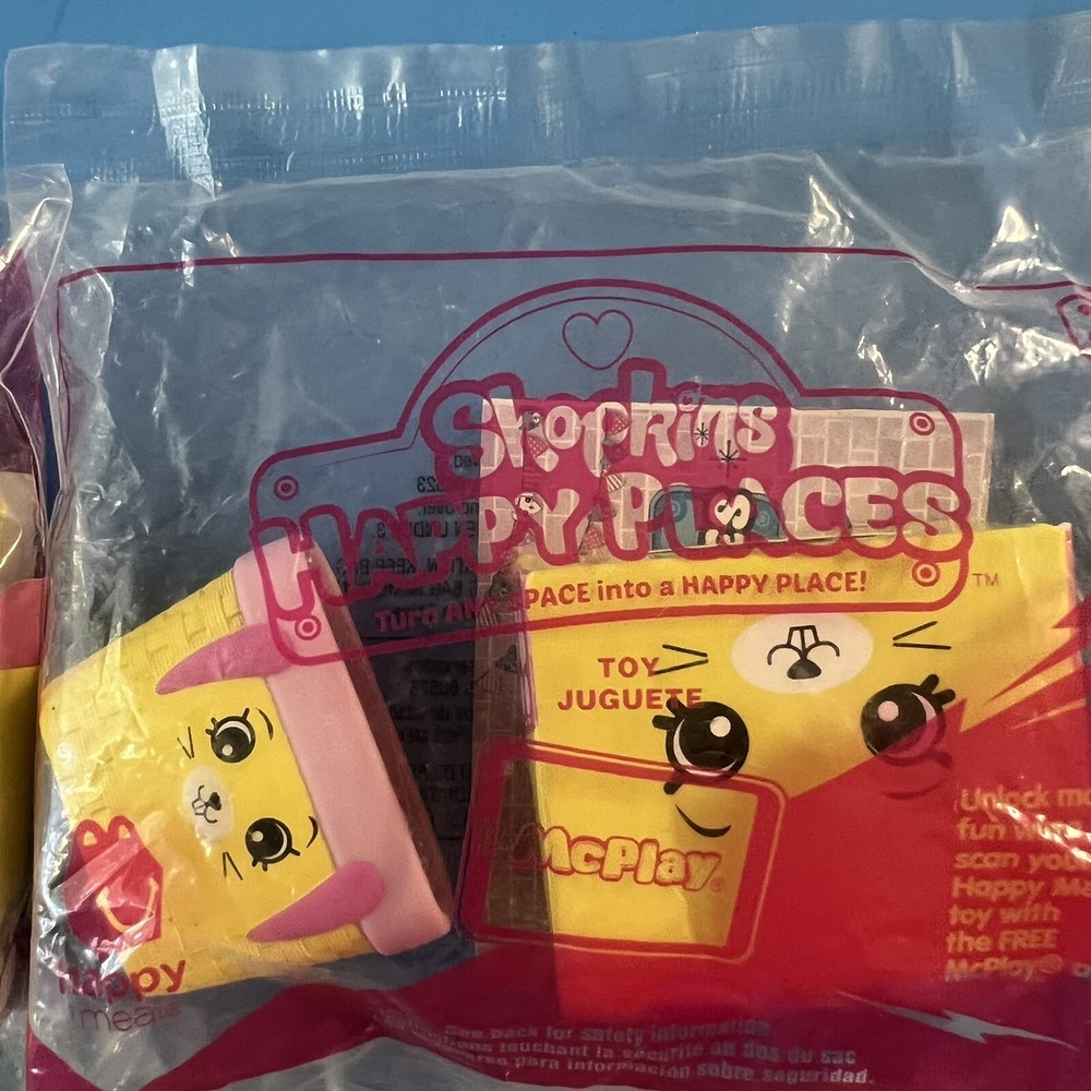 LOT OF 18 MCDONALDS (2018) HAPPY MEAL SHOPKINS HAPPY PLACES TOYS & CARD GAME NEW - Picture 2 of 5